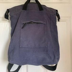 Ally Capellino canvas backpack